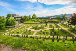 Stirling Castle Old Town Cemetery Colour by Michal Dybowski