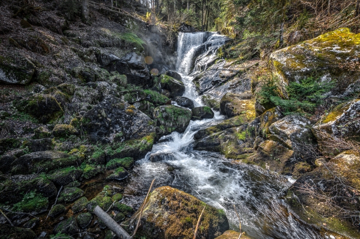 triberg waterfall by Michal Dybowski